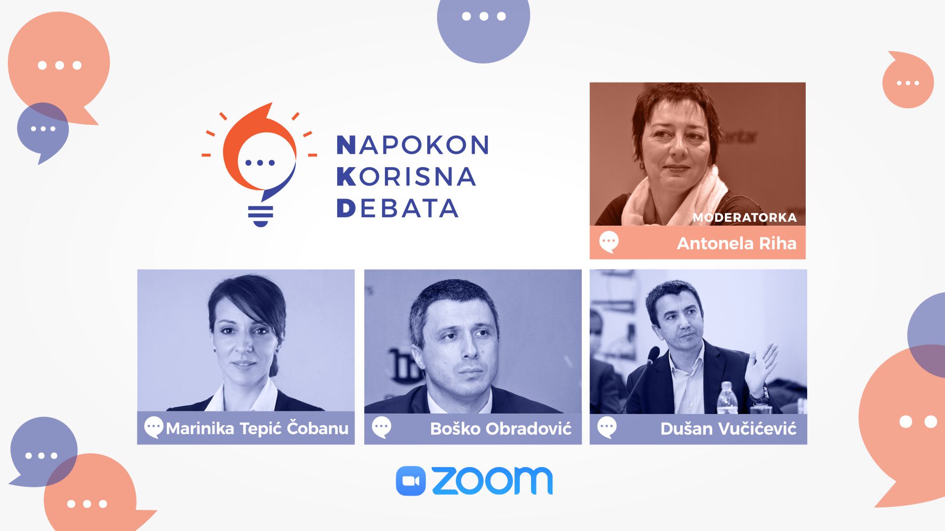 Napokon Korisna Debata: Kako do demokratije – šminkanjem izbornih uslova ili promenom izbornog sistema?